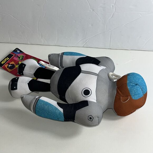 Teen Titans Go CYBORG 9" Plush Figure Stuffed Doll Soft NEW - Picture 3 of 6